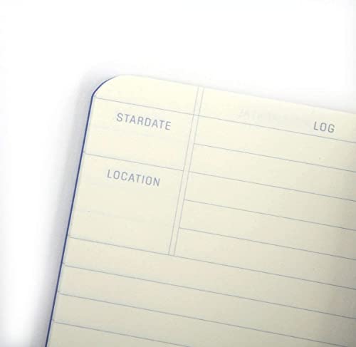 Star Trek Captain's Log Large Notebook - Geeky Gift