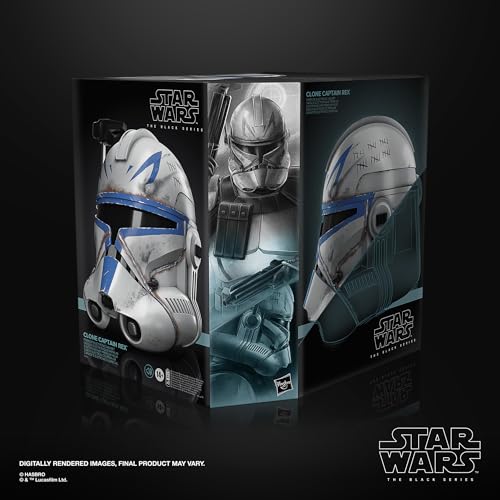 Clone Captain Rex Electronic Helmet, Ahsoka Roleplay, Ages 14+