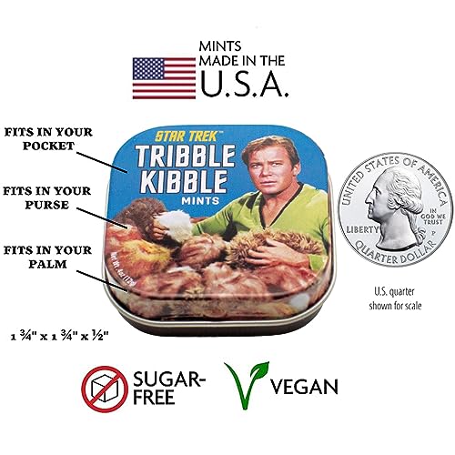 Star Trek Tribble Kibble Mints in 1 Tin