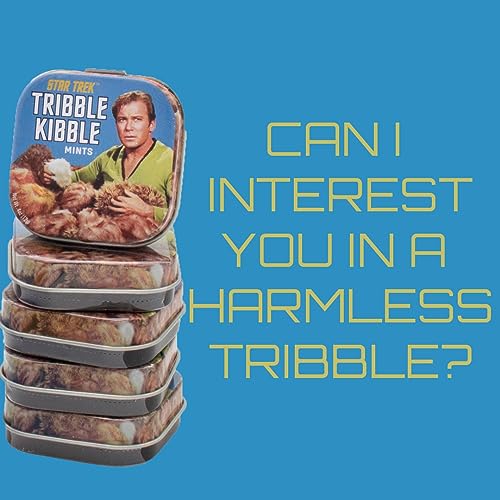 Star Trek Tribble Kibble Mints in 1 Tin