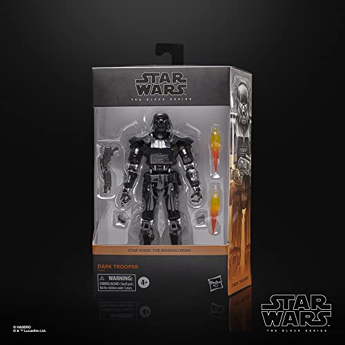 STAR WARS Dark Trooper Toy 6-Inch The Mandalorian