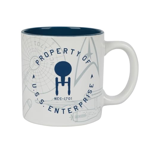 USS Enterprise Property 16oz Star Wars Coffee Mug