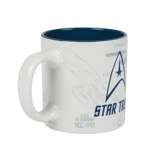 USS Enterprise Property 16oz Star Wars Coffee Mug