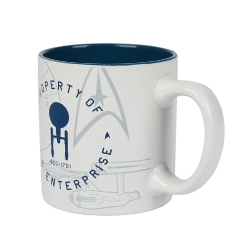USS Enterprise Property 16oz Star Wars Coffee Mug