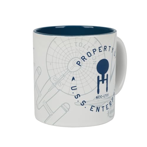 USS Enterprise Property 16oz Star Wars Coffee Mug
