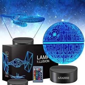 Star Wars 3D Lamp with Remote & Color Control