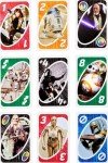 Star Wars UNO Matching Card Game with 112 Cards