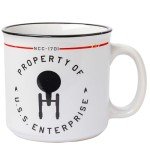 Star Wars NCC-1701 USS Enterprise Ceramic Mug