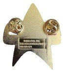 Star Trek Voyager Communicator Uniform Pin - Gold