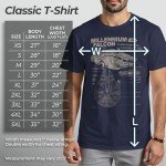 Millennium Falcon Detailed Drawing T-Shirt for Men