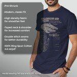 Millennium Falcon Detailed Drawing T-Shirt for Men