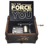Star Wars Wooden Music Box - Hand Crank Fun