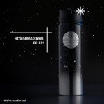 Stainless Steel 22 oz Death Star Water Bottle