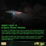 FAMETEK U.S.S. Enterprise Bluetooth Speaker & Night Light