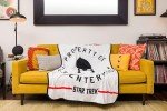 Cozy Star Trek USS Enterprise Fleece Throw Blanket