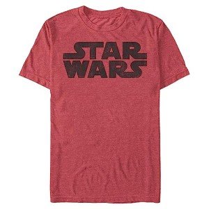 Star Wars Logo T-Shirt for Young Men, Red