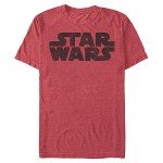 Star Wars Logo T-Shirt for Young Men, Red