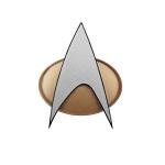 Star Trek Chirping Communicator Badge - Gifts, Collectibles