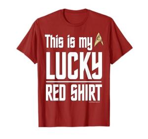Star Wars Red Shirt Tee: My Lucky Charm