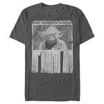 Yoda Words of Wisdom Tee - Charcoal (Men's)