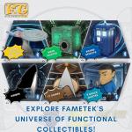 FAMETEK U.S.S. Enterprise Bluetooth Speaker & Night Light