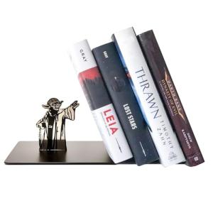 Yoda Metal Bookend: Double-Sided Printing, Ideal Star Wars Gift