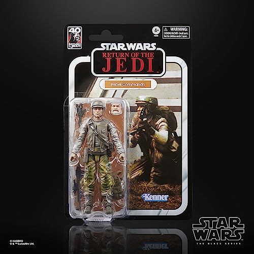 Rebel Trooper (Endor) Collectible Action Figure, 6-Inch