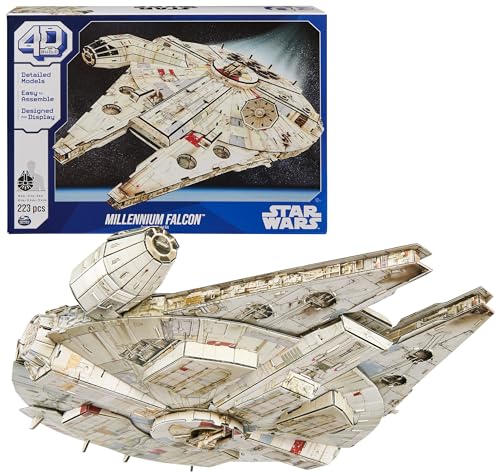 4D Millennium Falcon Model Kit for Star Wars Fans