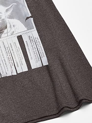 Yoda Words of Wisdom Tee - Charcoal (Men's)