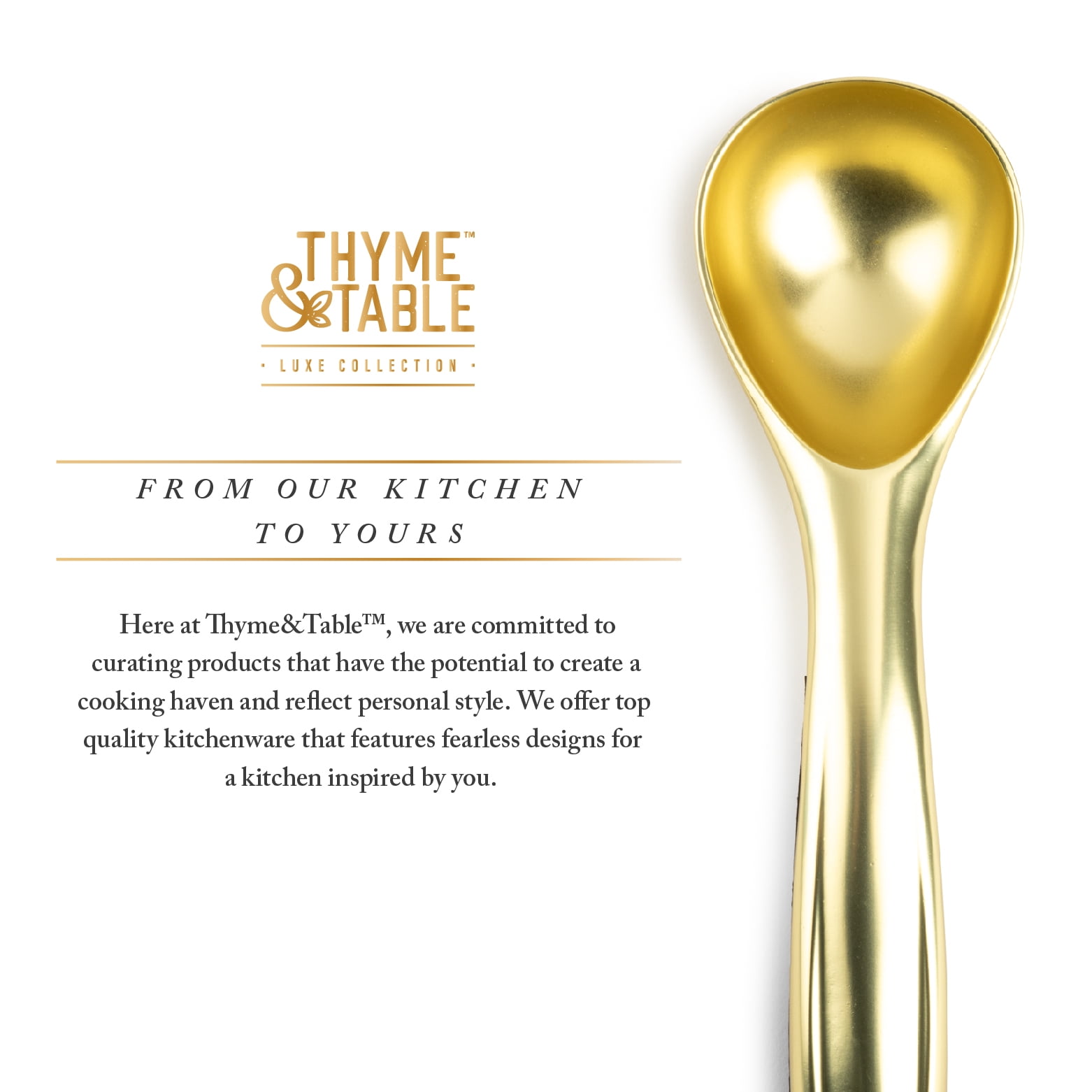 Gold Thyme & Table Ice Cream Scoop