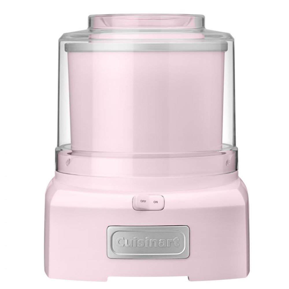 Pink Cuisinart Ice Cream Maker with Extra Bowl
