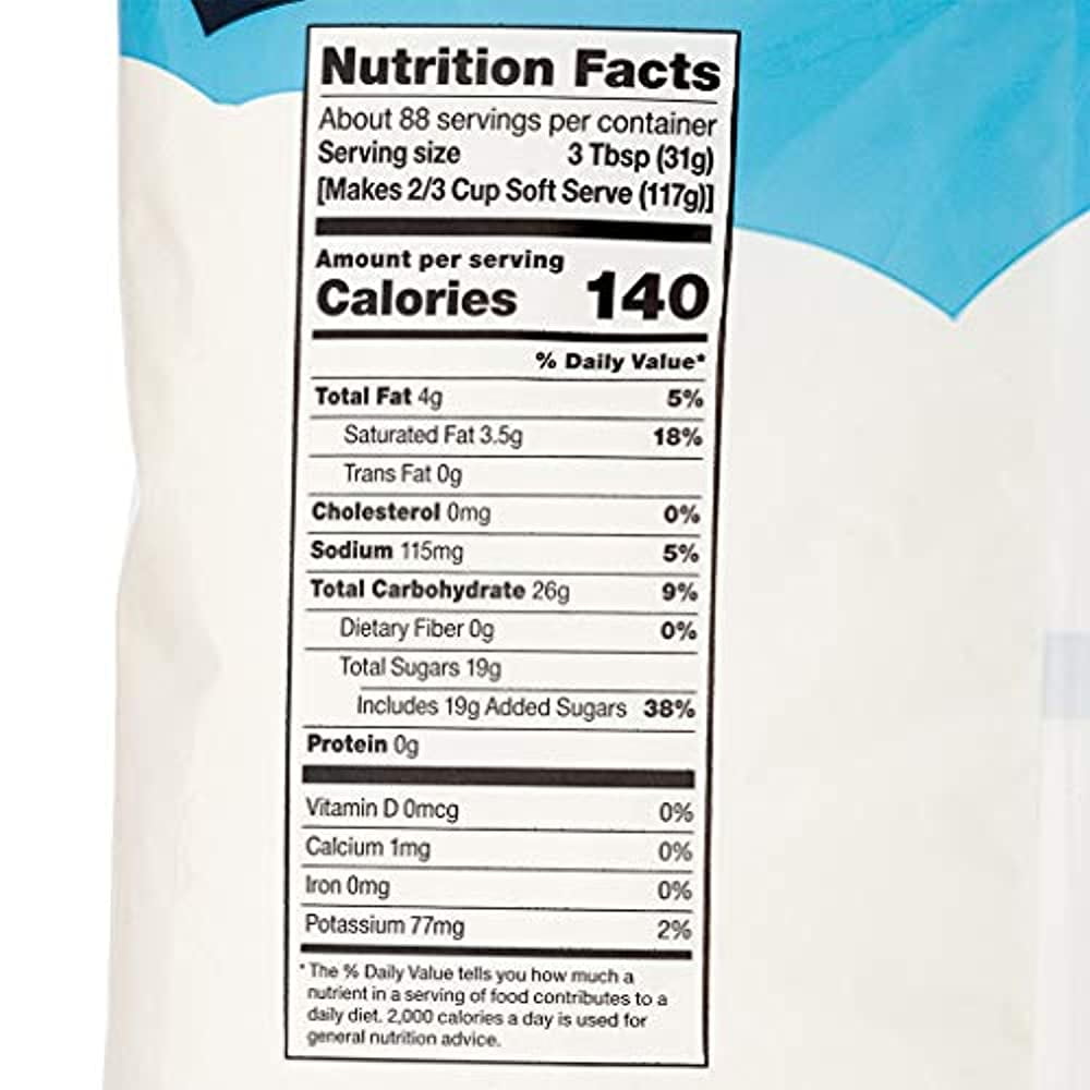 Frostline Vanilla Soft Serve Ice Cream Mix, 6 Pounds