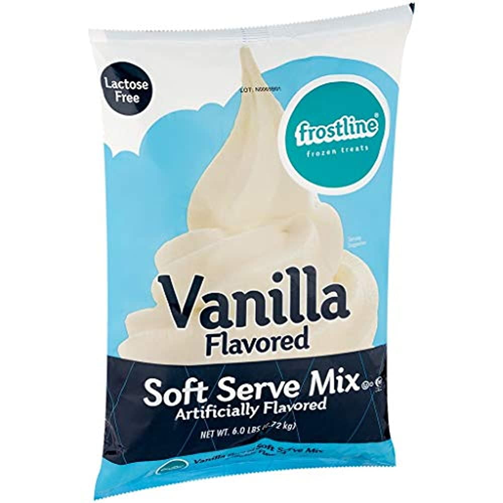 Frostline Vanilla Soft Serve Ice Cream Mix, 6 Pounds
