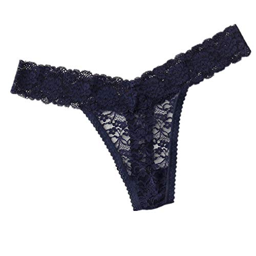 Pack of 5 Lace V-Thong Cheeky Panties for Women