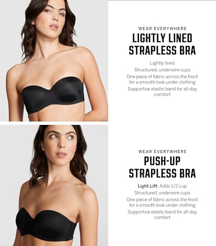Victoria's Secret Push-Up Strapless Bra