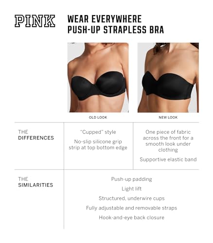 Victoria's Secret Push-Up Strapless Bra