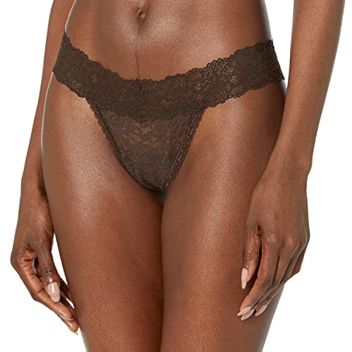 Maidenform Lace Thong Panties Multi-Pack - Cinnamon/Warm Cocoa/Black
