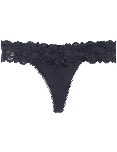 Black Lace G-string Thong Panties for Women XS-S