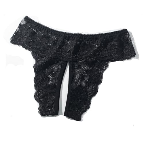 Justgoo Lace Thongs Underwear Set, Pack of 5