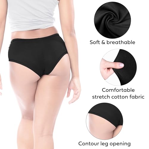 12 Pack Mix Variety Solid & Print Boyshorts