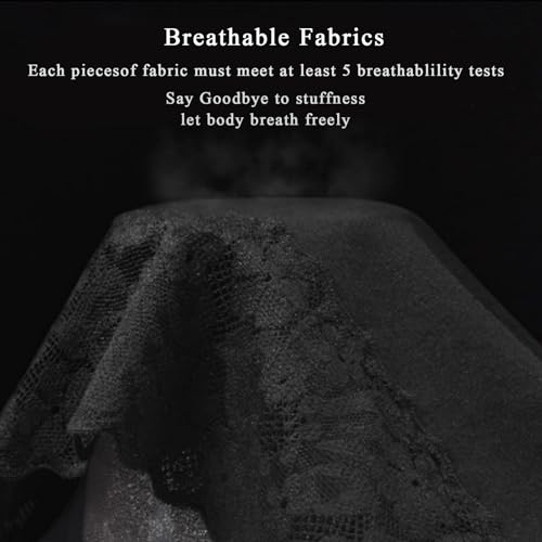 Cameway 5 Pack Womens Underwear Cotton Bikini Panties Lace Soft Hipster Panty Ladies Stretch Full Briefs (XX-Large, Multi A)