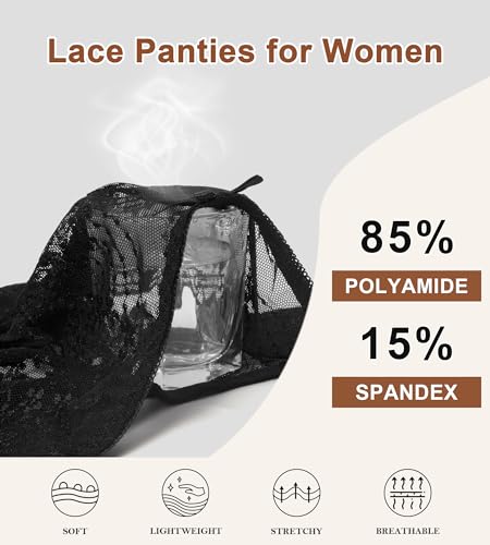 J-pone Lace Cheeky Bikini Panties for Women