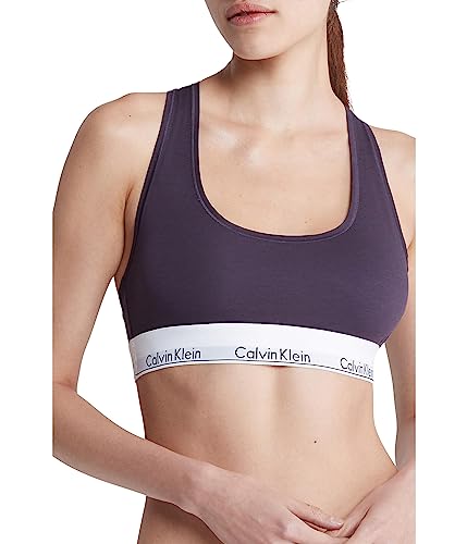 Calvin Klein Modern Cotton Nightshade Bralette Women's SM