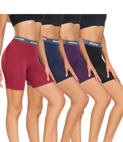 Modal Boyshorts: Anti Chafing Women's Underwear - Multicolored