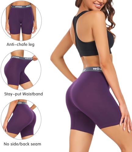 Modal Boyshorts: Anti Chafing Women's Underwear - Multicolored