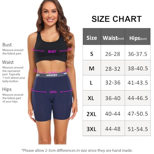 Modal Boyshorts: Anti Chafing Women's Underwear - Multicolored