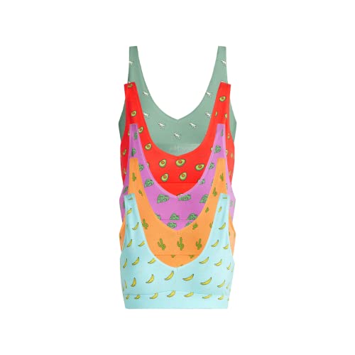 MeUndies Stretch Cotton V-Neck Bralette 5-Pack - Amazon Exclusive