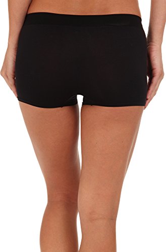 Jockey Modern Micro Seamfree Boyshorts for Women, Black