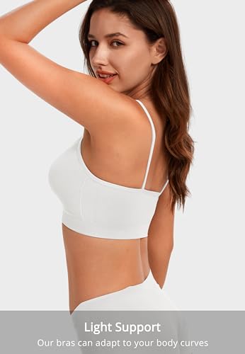 Angelhood 4-Piece Seamless V-Neck Bralette Set