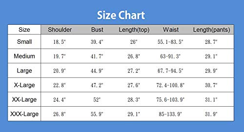 PNAEONG Women Pajama Set Sleepwear Tops with Capri Pants Casual and Fun Prints Pajama Sets Lazy Sheep 2XL